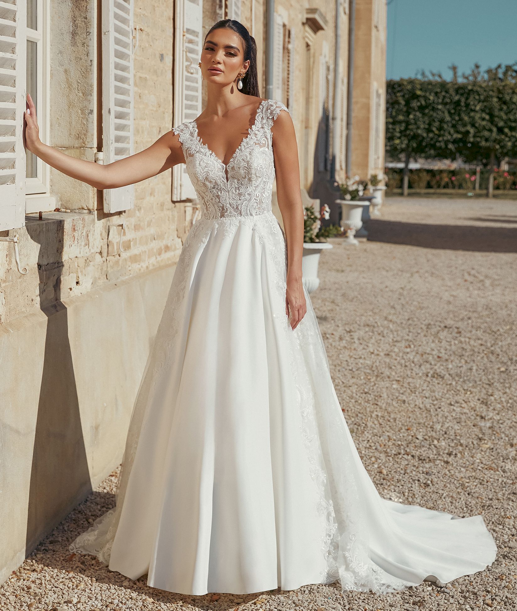 abito da sposa stile principessa